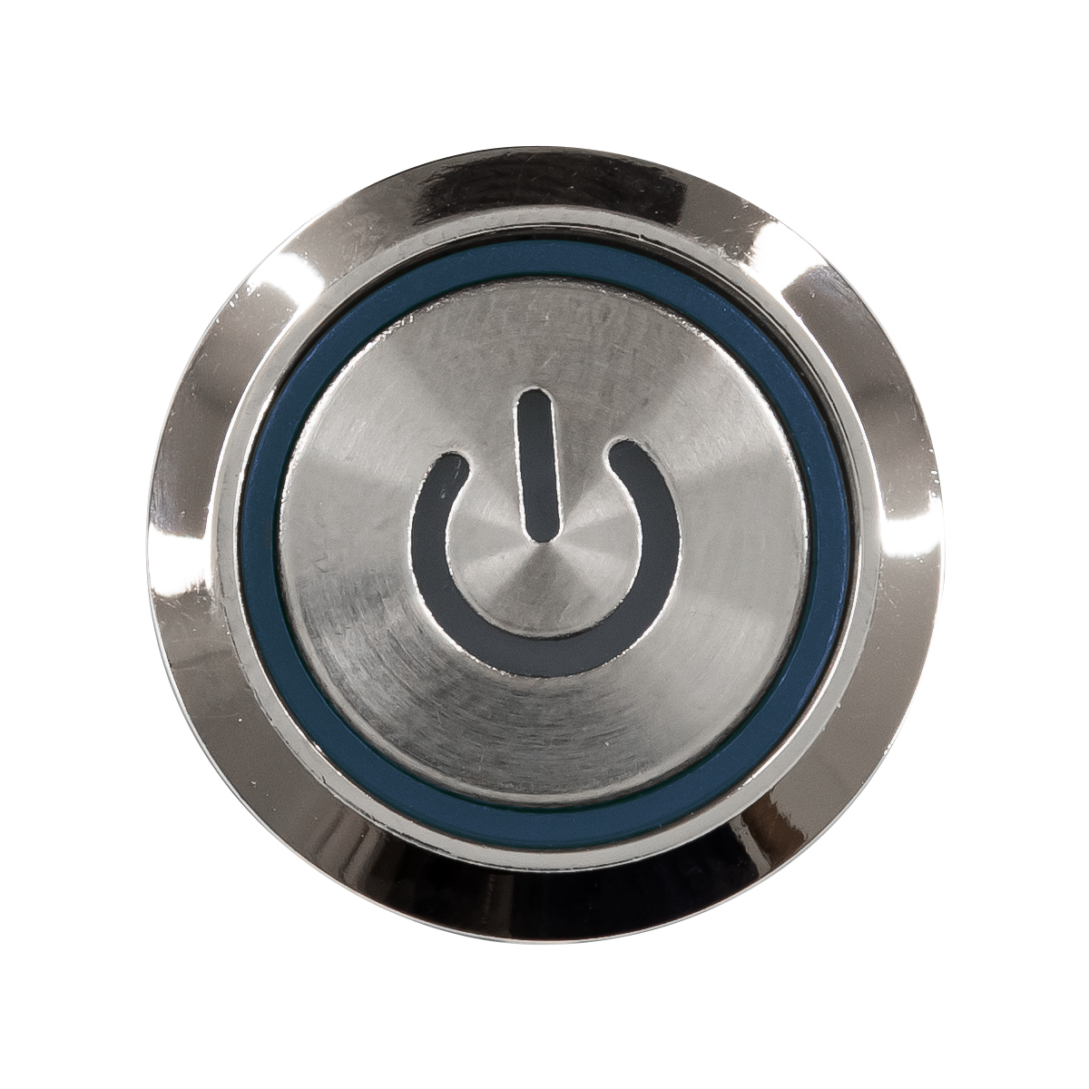 GloboStar® 70773 LED Φωτιζόμενος Διακόπτης Χωνευτός - Μπουτόν On/Off Ανοξείδωτος AC 220-240V Αδιάβροχο IP67 Φ18mm με Angel Eye Μπλε 5 GloboStar® 70773 LED Φωτιζόμενος Διακόπτης Χωνευτός - Μπουτόν On/Off Ανοξείδωτος AC 220-240V Αδιάβροχο IP67 Φ18mm με Angel Eye Μπλε - Image 4