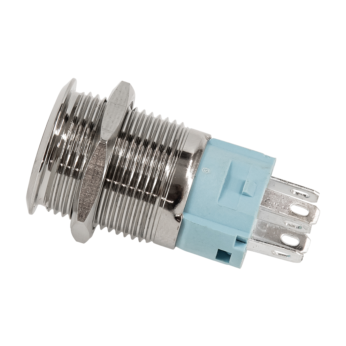 GloboStar® 70773 LED Φωτιζόμενος Διακόπτης Χωνευτός - Μπουτόν On/Off Ανοξείδωτος AC 220-240V Αδιάβροχο IP67 Φ18mm με Angel Eye Μπλε 6 GloboStar® 70773 LED Φωτιζόμενος Διακόπτης Χωνευτός - Μπουτόν On/Off Ανοξείδωτος AC 220-240V Αδιάβροχο IP67 Φ18mm με Angel Eye Μπλε - Image 5