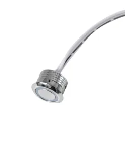 Alternative view of GLOBOSTAR® BUTTON 70793 Φωτιζόμενος Χωνευτός Διακόπτης Αφής On/Off & Push Dimming LED DC 12-24V 1 x 4A 96W Max IP20 Μπλε - Μ2 x Π2 x Υ1.2cm - 2 Χρόνια Εγγύηση