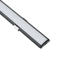 GLOBOSTAR® ALP-LINEAR CURBARIO 70804-1M Επιφανειακό Εύκαμπτο Προφίλ Αλουμινίου με Λευκό Γαλακτερό Πατητό Κάλυμμα για Ταινίες LED IP20 - Μαύρο & Λευκό - Μ100 x Π1.8 x Υ0.5cm 10 70804 1m 4
