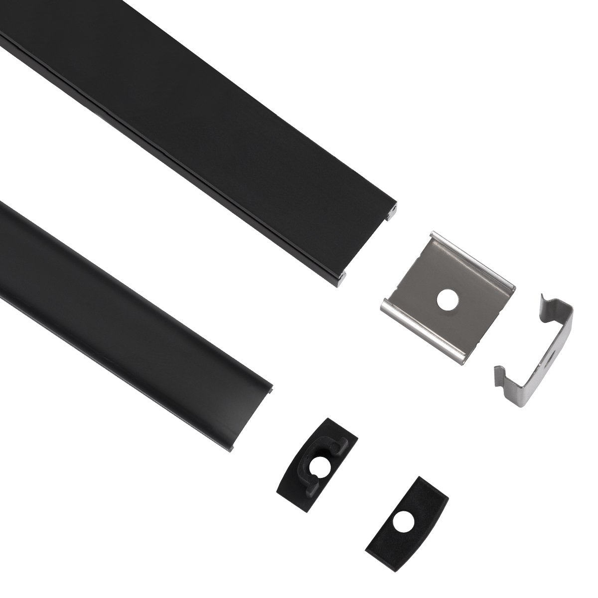 GLOBOSTAR® ALP-LINEAR SURFABO 70806-3M Επιφανειακό Προφίλ Αλουμινίου με Μαύρο Φιμέ Πατητό Κάλυμμα για Ταινίες LED IP20 - Μαύρο & Λευκό - Μ300 x Π1.6 x Υ0.7cm - Πακέτο 5 Τεμαχίων 4 GLOBOSTAR® ALP-LINEAR SURFABO 70806-3M Επιφανειακό Προφίλ Αλουμινίου με Μαύρο Φιμέ Πατητό Κάλυμμα για Ταινίες LED IP20 - Μαύρο & Λευκό - Μ300 x Π1.6 x Υ0.7cm - Πακέτο 5 Τεμαχίων - Image 2