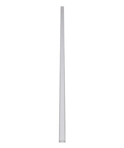 GloboStar® GloboStar® SURFACE-PROFILE 70809-2M Προφίλ Αλουμινίου - Βάση & Ψύκτρα Ταινίας LED με Λευκό Γαλακτερό Κάλυμμα - Επιφανειακή Χρήση - Πατητό Κάλυμμα - Ασημί - 2 Μέτρα - Πακέτο 5 Τεμαχίων - Μ200 x Π2.4 x Υ1.1cm