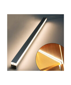 GLOBOSTAR® ALP-R-SHELF DODA 70814-3M Χωνευτό Προφίλ Αλουμινίου Ειδικό για Φωτισμό Ραφιού 18mm με Λευκό Γαλακτερό Πατητό Κάλυμμα για Ταινίες LED IP20 - Ασημί & Λευκό- Μ300 x Π1.5 x Υ2cm - Πακέτο 5 Τεμαχίων 21 70814 3m 10