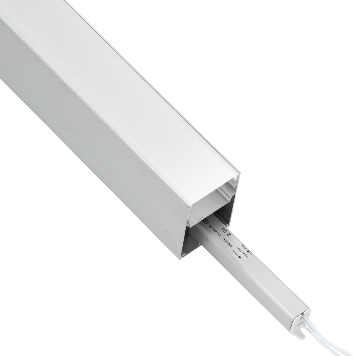 GloboStar® SURFACEPENDANT-PROFILE 70826-3M Προφίλ Αλουμινίου - Βάση & Ψύκτρα Ταινίας LED με Λευκό Γαλακτερό Κάλυμμα - Επιφανειακή & Κρεμαστή Χρήση - Πατητό Κάλυμμα - Ασημί - 3 Μέτρα - Μ300 x Π5 x Υ7cm 6 GloboStar® SURFACEPENDANT-PROFILE 70826-3M Προφίλ Αλουμινίου - Βάση & Ψύκτρα Ταινίας LED με Λευκό Γαλακτερό Κάλυμμα - Επιφανειακή & Κρεμαστή Χρήση - Πατητό Κάλυμμα - Ασημί - 3 Μέτρα - Μ300 x Π5 x Υ7cm - Image 5