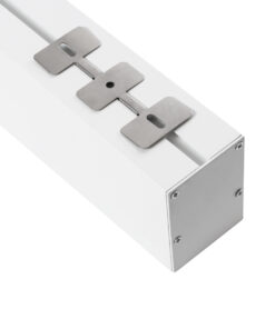 GloboStar® SURFACEPENDANT-PROFILE 70827-1M Προφίλ Αλουμινίου - Βάση & Ψύκτρα Ταινίας LED με Λευκό Γαλακτερό Κάλυμμα - Επιφανειακή & Κρεμαστή Χρήση - Πατητό Κάλυμμα - Λευκό - 1 Μέτρο - Μ100 x Π5 x Υ7cm 14 70827 1M 5