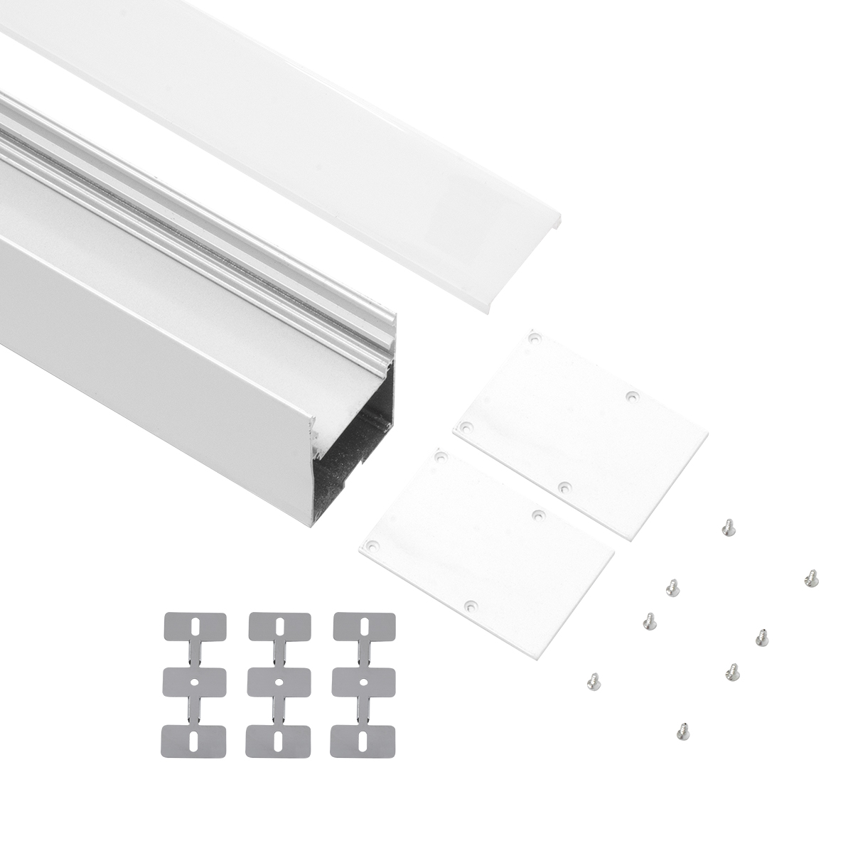GloboStar® SURFACEPENDANT-PROFILE 70827-3M Προφίλ Αλουμινίου - Βάση & Ψύκτρα Ταινίας LED με Λευκό Γαλακτερό Κάλυμμα - Επιφανειακή & Κρεμαστή Χρήση - Πατητό Κάλυμμα - Λευκό - 3 Μέτρα - Μ300 x Π5 x Υ7cm 3 GloboStar® SURFACEPENDANT-PROFILE 70827-3M Προφίλ Αλουμινίου - Βάση & Ψύκτρα Ταινίας LED με Λευκό Γαλακτερό Κάλυμμα - Επιφανειακή & Κρεμαστή Χρήση - Πατητό Κάλυμμα - Λευκό - 3 Μέτρα - Μ300 x Π5 x Υ7cm - Image 2