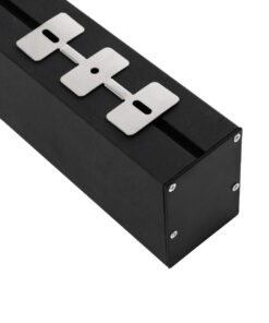 GloboStar® SURFACEPENDANT-PROFILE 70828-1M Προφίλ Αλουμινίου - Βάση & Ψύκτρα Ταινίας LED με Λευκό Γαλακτερό Κάλυμμα - Επιφανειακή & Κρεμαστή Χρήση - Πατητό Κάλυμμα - Μαύρο - 1 Μέτρο - Μ100 x Π5 x Υ7cm 14 70828 1m 5