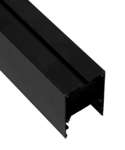 GloboStar® SURFACEPENDANT-PROFILE 70828-3M Προφίλ Αλουμινίου - Βάση & Ψύκτρα Ταινίας LED με Λευκό Γαλακτερό Κάλυμμα - Επιφανειακή & Κρεμαστή Χρήση - Πατητό Κάλυμμα - Μαύρο - 3 Μέτρα - Μ300 x Π5 x Υ7cm 12 70828 3m 4