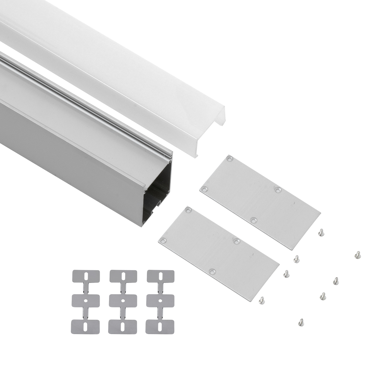 GloboStar® SURFACEPENDANT-PROFILE 70830-3M Προφίλ Αλουμινίου - Βάση & Ψύκτρα Ταινίας LED με Λευκό Γαλακτερό Κάλυμμα - Επιφανειακή & Κρεμαστή Χρήση - Πατητό Κάλυμμα - Ασημί - 3 Μέτρα - Μ300 x Π3.5 x Υ7.4cm 3 GloboStar® SURFACEPENDANT-PROFILE 70830-3M Προφίλ Αλουμινίου - Βάση & Ψύκτρα Ταινίας LED με Λευκό Γαλακτερό Κάλυμμα - Επιφανειακή & Κρεμαστή Χρήση - Πατητό Κάλυμμα - Ασημί - 3 Μέτρα - Μ300 x Π3.5 x Υ7.4cm - Image 2