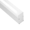 GloboStar® GloboStar® SURFACEPENDANT-PROFILE 70831-1M Προφίλ Αλουμινίου - Βάση & Ψύκτρα Ταινίας LED με Λευκό Γαλακτερό Κάλυμμα - Επιφανειακή & Κρεμαστή Χρήση - Πατητό Κάλυμμα - Λευκό - 1 Μέτρο - Μ100 x Π3.5 x Υ7.4cm