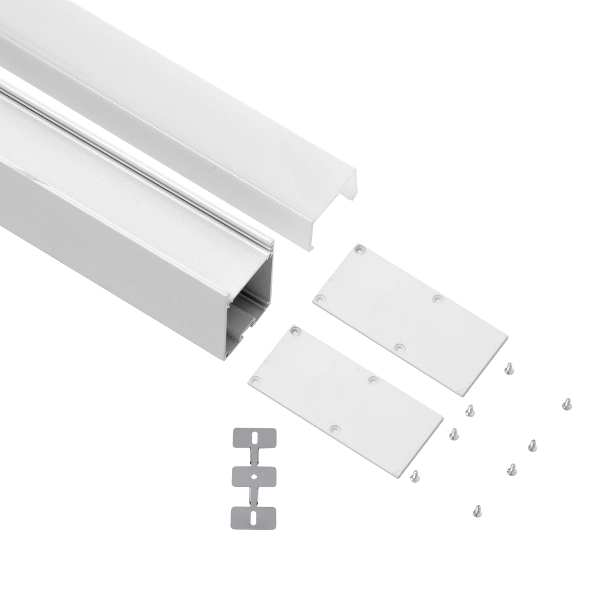 GloboStar® SURFACEPENDANT-PROFILE 70831-1M Προφίλ Αλουμινίου - Βάση & Ψύκτρα Ταινίας LED με Λευκό Γαλακτερό Κάλυμμα - Επιφανειακή & Κρεμαστή Χρήση - Πατητό Κάλυμμα - Λευκό - 1 Μέτρο - Μ100 x Π3.5 x Υ7.4cm 4 GloboStar® SURFACEPENDANT-PROFILE 70831-1M Προφίλ Αλουμινίου - Βάση & Ψύκτρα Ταινίας LED με Λευκό Γαλακτερό Κάλυμμα - Επιφανειακή & Κρεμαστή Χρήση - Πατητό Κάλυμμα - Λευκό - 1 Μέτρο - Μ100 x Π3.5 x Υ7.4cm - Image 2