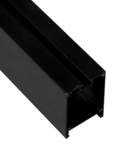 GloboStar® SURFACEPENDANT-PROFILE 70832-3M Προφίλ Αλουμινίου - Βάση & Ψύκτρα Ταινίας LED με Λευκό Γαλακτερό Κάλυμμα - Επιφανειακή & Κρεμαστή Χρήση - Πατητό Κάλυμμα - Μαύρο - 3 Μέτρα - Μ300 x Π3.5 x Υ7.4cm 12 70832 3m 4