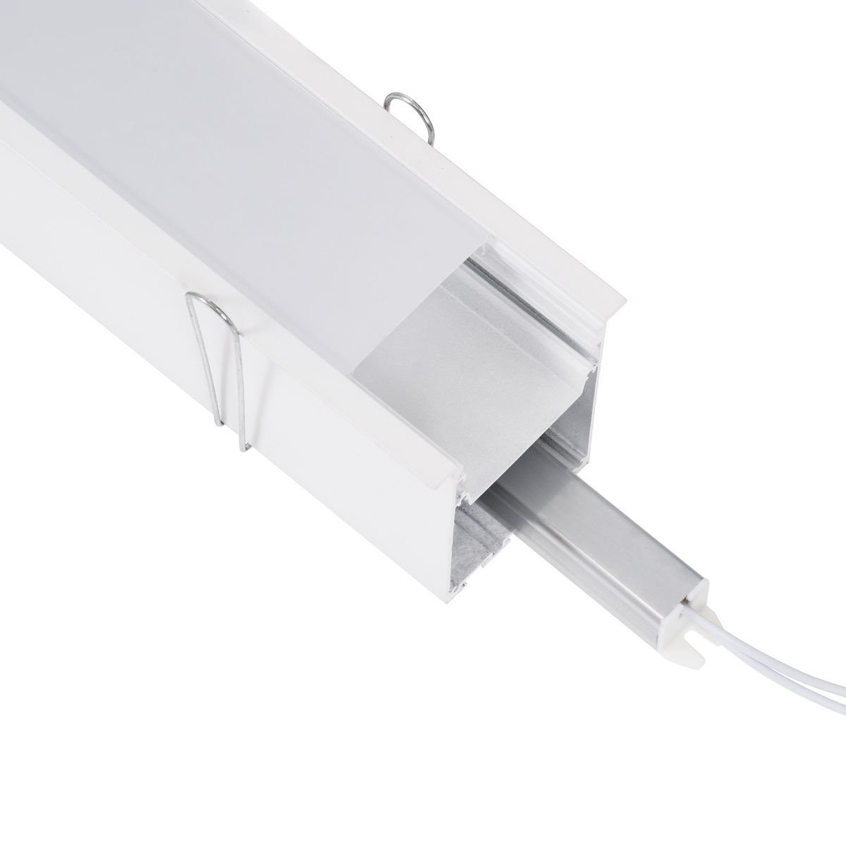 GloboStar® RECESS-PROFILE 70833-1M Προφίλ Αλουμινίου - Βάση & Ψύκτρα Ταινίας LED με Λευκό Γαλακτερό Κάλυμμα - Χωνευτή Χρήση - Πατητό Κάλυμμα - Λευκό - 1 Μέτρο - Μ100 x Π7.5 x Υ7cm 7 GloboStar® RECESS-PROFILE 70833-1M Προφίλ Αλουμινίου - Βάση & Ψύκτρα Ταινίας LED με Λευκό Γαλακτερό Κάλυμμα - Χωνευτή Χρήση - Πατητό Κάλυμμα - Λευκό - 1 Μέτρο - Μ100 x Π7.5 x Υ7cm - Image 5