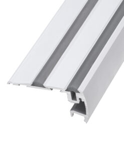 GloboStar® STAIR-PROFILE 70842-3M Προφίλ Αλουμινίου - Βάση & Ψύκτρα Ταινίας LED με Λευκό Γαλακτερό Κάλυμμα - Χρήση σε Σκαλοπάτια - Πατητό Κάλυμμα - Ασημί - 3 Μέτρα - Μ300 x Π8 x Υ3.2cm 17 70842 3m 5