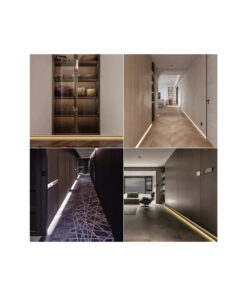 GloboStar® SKIRTINGBOARD-PROFILE 70851-3M Προφίλ Αλουμινίου - Βάση & Ψύκτρα Ταινίας LED με Λευκό Γαλακτερό Κάλυμμα - Επιφανειακή Χρήση για Περβάζι - Πατητό Κάλυμμα - Λευκό - 3 Μέτρα - Μ300 x Π1.6 x Υ8cm 25 70851 3m 11