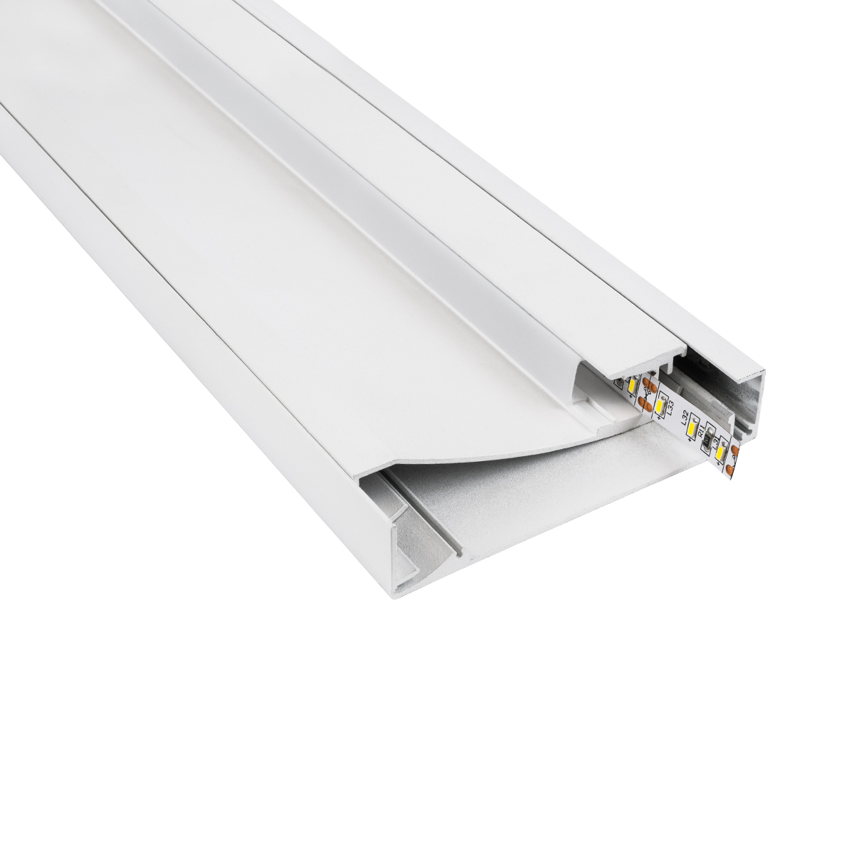 GloboStar® SKIRTINGBOARD-PROFILE 70851-3M Προφίλ Αλουμινίου - Βάση & Ψύκτρα Ταινίας LED με Λευκό Γαλακτερό Κάλυμμα - Επιφανειακή Χρήση για Περβάζι - Πατητό Κάλυμμα - Λευκό - 3 Μέτρα - Μ300 x Π1.6 x Υ8cm 3 GloboStar® GloboStar® SKIRTINGBOARD-PROFILE 70851-3M Προφίλ Αλουμινίου - Βάση & Ψύκτρα Ταινίας LED με Λευκό Γαλακτερό Κάλυμμα - Επιφανειακή Χρήση για Περβάζι - Πατητό Κάλυμμα - Λευκό - 3 Μέτρα - Μ300 x Π1.6 x Υ8cm