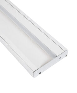 GloboStar® SKIRTINGBOARD-PROFILE 70851-3M Προφίλ Αλουμινίου - Βάση & Ψύκτρα Ταινίας LED με Λευκό Γαλακτερό Κάλυμμα - Επιφανειακή Χρήση για Περβάζι - Πατητό Κάλυμμα - Λευκό - 3 Μέτρα - Μ300 x Π1.6 x Υ8cm 18 70851 3m 4