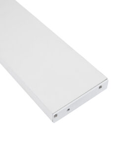GloboStar® SKIRTINGBOARD-PROFILE 70851-3M Προφίλ Αλουμινίου - Βάση & Ψύκτρα Ταινίας LED με Λευκό Γαλακτερό Κάλυμμα - Επιφανειακή Χρήση για Περβάζι - Πατητό Κάλυμμα - Λευκό - 3 Μέτρα - Μ300 x Π1.6 x Υ8cm 19 70851 3m 5