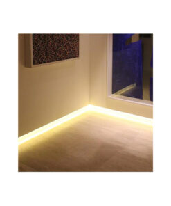 GloboStar® SKIRTINGBOARD-PROFILE 70852-3M Προφίλ Αλουμινίου - Βάση & Ψύκτρα Ταινίας LED με Λευκό Γαλακτερό Κάλυμμα - Επιφανειακή Χρήση για Περβάζι - Πατητό Κάλυμμα - Μαύρο - 3 Μέτρα - Μ300 x Π1.6 x Υ8cm 27 70852 3m 13