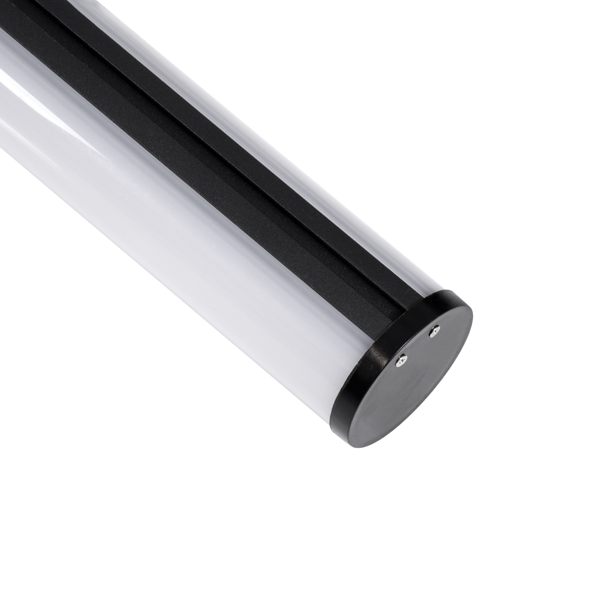 GLOBOSTAR® ALP-ROUND TUBIT 70856-1M Επιφανειακό & Κρεμαστό Προφίλ Αλουμινίου με Λευκό Γαλακτερό Πατητό Κάλυμμα για Ταινίες LED IP20 - Μαύρο & Λευκό - Μ100 x Π6 x Υ6cm 6 GLOBOSTAR® ALP-ROUND TUBIT 70856-1M Επιφανειακό & Κρεμαστό Προφίλ Αλουμινίου με Λευκό Γαλακτερό Πατητό Κάλυμμα για Ταινίες LED IP20 - Μαύρο & Λευκό - Μ100 x Π6 x Υ6cm - Image 4