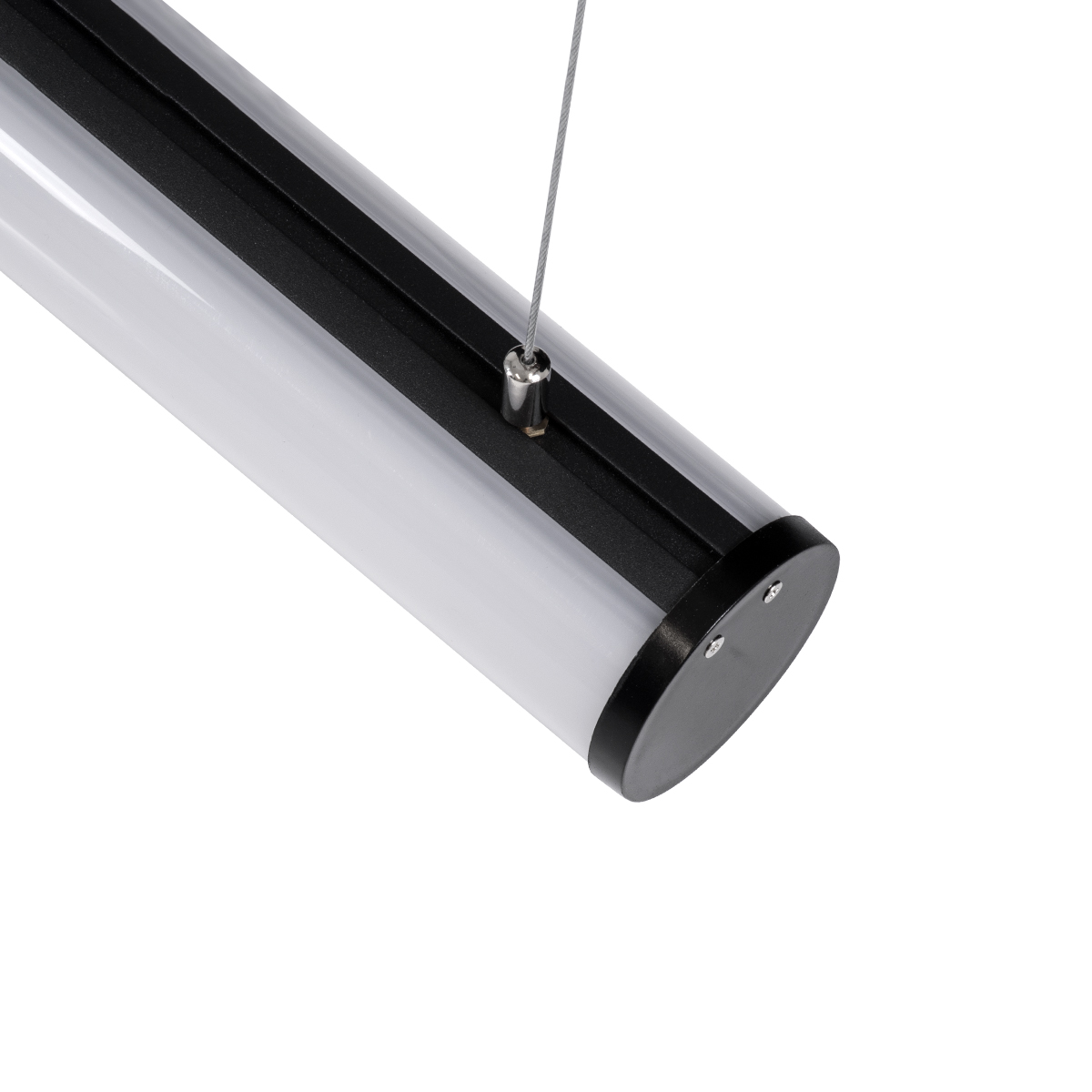 GLOBOSTAR® ALP-ROUND TUBIT 70856-1M Επιφανειακό & Κρεμαστό Προφίλ Αλουμινίου με Λευκό Γαλακτερό Πατητό Κάλυμμα για Ταινίες LED IP20 - Μαύρο & Λευκό - Μ100 x Π6 x Υ6cm 7 GLOBOSTAR® ALP-ROUND TUBIT 70856-1M Επιφανειακό & Κρεμαστό Προφίλ Αλουμινίου με Λευκό Γαλακτερό Πατητό Κάλυμμα για Ταινίες LED IP20 - Μαύρο & Λευκό - Μ100 x Π6 x Υ6cm - Image 5