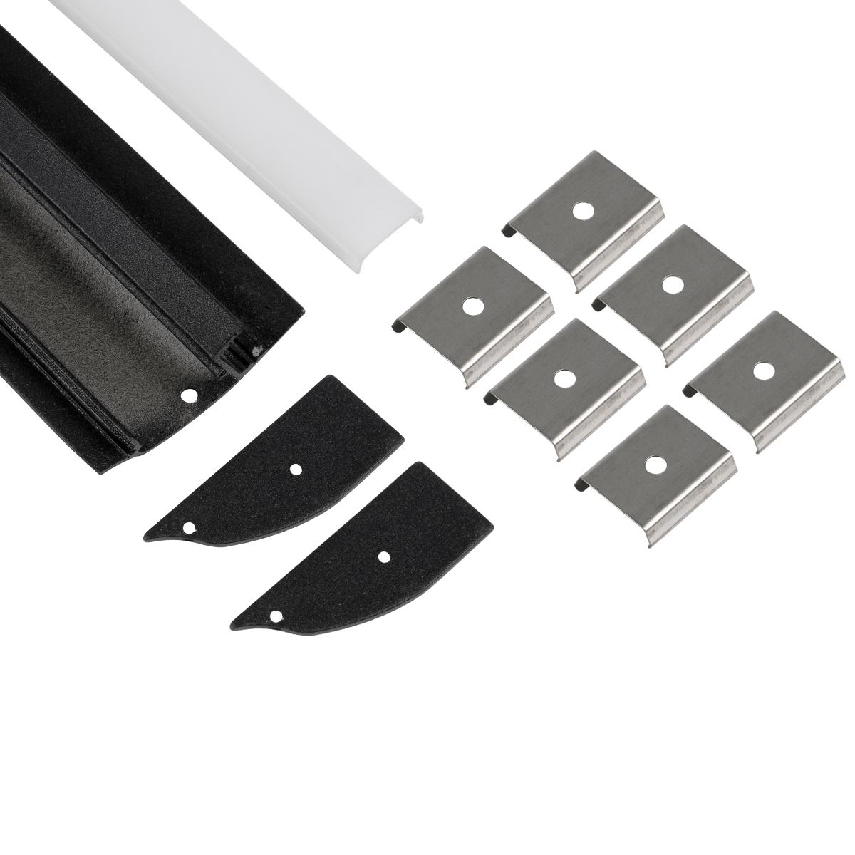 GloboStar® SURFACE-PROFILE 70859-3M Προφίλ Αλουμινίου - Βάση & Ψύκτρα Ταινίας LED με Λευκό Γαλακτερό Κάλυμμα - Επιφανειακή Χρήση Δημιουργίας Κρυφού Φωτισμού - Πατητό Κάλυμμα - Μαύρο - 3 Μέτρα - Πακέτο 5 Τεμαχίων - Μ300 x Π1.7 x Υ4.2cm 4 GloboStar® SURFACE-PROFILE 70859-3M Προφίλ Αλουμινίου - Βάση & Ψύκτρα Ταινίας LED με Λευκό Γαλακτερό Κάλυμμα - Επιφανειακή Χρήση Δημιουργίας Κρυφού Φωτισμού - Πατητό Κάλυμμα - Μαύρο - 3 Μέτρα - Πακέτο 5 Τεμαχίων - Μ300 x Π1.7 x Υ4.2cm - Image 2