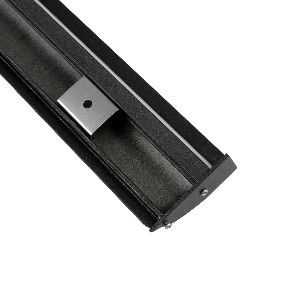 GloboStar® SURFACE-PROFILE 70859-3M Προφίλ Αλουμινίου - Βάση & Ψύκτρα Ταινίας LED με Λευκό Γαλακτερό Κάλυμμα - Επιφανειακή Χρήση Δημιουργίας Κρυφού Φωτισμού - Πατητό Κάλυμμα - Μαύρο - 3 Μέτρα - Πακέτο 5 Τεμαχίων - Μ300 x Π1.7 x Υ4.2cm 5 GloboStar® SURFACE-PROFILE 70859-3M Προφίλ Αλουμινίου - Βάση & Ψύκτρα Ταινίας LED με Λευκό Γαλακτερό Κάλυμμα - Επιφανειακή Χρήση Δημιουργίας Κρυφού Φωτισμού - Πατητό Κάλυμμα - Μαύρο - 3 Μέτρα - Πακέτο 5 Τεμαχίων - Μ300 x Π1.7 x Υ4.2cm - Image 3