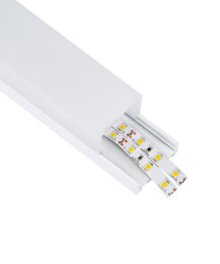 GloboStar® GloboStar® SURFACEPENDANT-PROFILE 70865-3M Προφίλ Αλουμινίου - Βάση & Ψύκτρα Ταινίας LED με Λευκό Γαλακτερό Κάλυμμα - Επιφανειακή & Κρεμαστή Χρήση - Πατητό Κάλυμμα - Λευκό - 3 Μέτρα - Μ300 x Π4.5 x Υ4.2cm