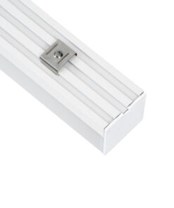 GloboStar® SURFACEPENDANT-PROFILE 70865-3M Προφίλ Αλουμινίου - Βάση & Ψύκτρα Ταινίας LED με Λευκό Γαλακτερό Κάλυμμα - Επιφανειακή & Κρεμαστή Χρήση - Πατητό Κάλυμμα - Λευκό - 3 Μέτρα - Μ300 x Π4.5 x Υ4.2cm 13 70865 3m 6