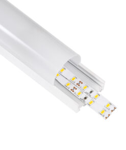 GloboStar® GloboStar® SURFACEPENDANT-PROFILE 70871-3M Προφίλ Αλουμινίου - Βάση & Ψύκτρα Ταινίας LED με Λευκό Γαλακτερό Κάλυμμα - Επιφανειακή & Κρεμαστή Χρήση - Πατητό Κάλυμμα - Λευκό - 3 Μέτρα - Μ300 x Π4.5 x Υ4.2cm