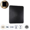 GloboStar® GloboStar® HELIO-S 60496 Φωτιστικό Τοίχου - Απλίκα Αρχιτεκτονικού Φωτισμού Εσωτερικού/Εξωτερικού Χώρου LED 10W 1200lm 120° x 360° AC 220-240V Αδιάβροχο IP65 Μ21 x Π5 x Υ21cm - Φυσικό Λευκό 4500K - Μαύρο - Τετράγωνο - Bridgelux Chip - 3 Years Warranty