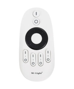 GloboStar® GloboStar® 71402 FUT006 Mi-Light Ασύρματο Χειριστήριο RF 2.4Ghz 4 Group για όλα τα Μονόχρωμα & CCT Mi-BOXER Controller DC 3V 2 x AAA - IP20 Λευκό Μ10.8 x Π5.4 x Υ2cm - 5 Years Warranty