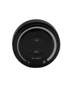 GloboStar® 71403 FUT087-B Mi-Light Ασύρματο Χειριστήριο Αφής RF 2.4Ghz για όλα τα Μονόχρωμα Mi-BOXER Controller DC 3V 2 x AAA - IP20 Μαύρο Φ8 x Υ1.8cm - 5 Years Warranty 21 71403 8