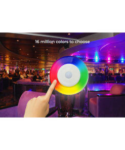 GloboStar® 71409 FUT096 Mi-Light Ασύρματο Χειριστήριο Αφής RF 2.4Ghz 4 Group για όλα τα RGBW Mi-BOXER Controller DC 3V 2 x AAA - IP20 Λευκό Μ12 x Π5.4 x Υ2cm - 5 Years Warranty 15 71409 6