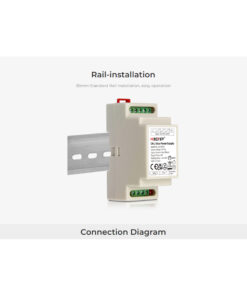 GLOBOSTAR® MiBOXER-DL-POW1 71420 DC DALI BUS Τροφοδοτικό/Μετασχηματιστής SELV Ράγας με 2 x 125mA 2W Κανάλια AC 220-240V σε DC 16V 250mA 4W Max IP20 - DALI BUS - Μ9 x Π3.4 x Υ6cm - 5 Χρόνια Εγγύηση 26 71420 12