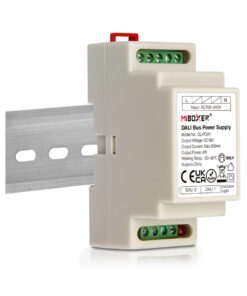 GLOBOSTAR® MiBOXER-DL-POW1 71420 DC DALI BUS Τροφοδοτικό/Μετασχηματιστής SELV Ράγας με 2 x 125mA 2W Κανάλια AC 220-240V σε DC 16V 250mA 4W Max IP20 - DALI BUS - Μ9 x Π3.4 x Υ6cm - 5 Χρόνια Εγγύηση 23 71420 9