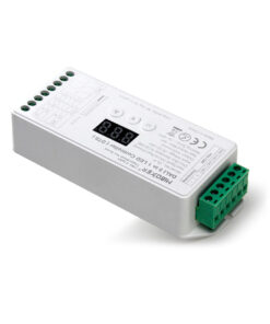 GLOBOSTAR® MiBOXER-DL-X 71423 DC DALI BUS & Push Dimmer / Controller με 5 x 6A 144W Κανάλια DC 12-24V 20A 480W Max IP20 - DALI BUS & Push Dimming - Μ13 x Π5 x Υ2.5cm - 5 Χρόνια Εγγύηση 27 71423 7