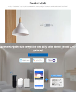 GLOBOSTAR® MiBOXER-TRI-C1 71432 AC Triac RF 2.4Ghz & Push Dimmer με 1 x 1.36A 300W Κανάλι AC 220-240V 1.36A 300W Max IP20 - RF 2.4Ghz & Push Dimming - Μ5 x Π5 x Υ2.3cm - 5 Χρόνια Εγγύηση 27 71432 12