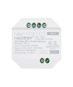 Alternative view of GLOBOSTAR® MiBOXER-TRI-C1 71432 AC Triac RF 2.4Ghz & Push Dimmer με 1 x 1.36A 300W Κανάλι AC 220-240V 1.36A 300W Max IP20 - RF 2.4Ghz & Push Dimming - Μ5 x Π5 x Υ2.3cm - 5 Χρόνια Εγγύηση