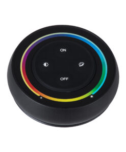 GloboStar® 71434 S2-B Mi-Light Ασύρματο Χειριστήριο Αφής RF 2.4Ghz για όλα τα RGBW+WW Mi-BOXER Controller DC 3V 2 x AAA - IP20 Μαύρο Φ7 x Υ2.5cm - 5 Years Warranty 16 71434 4