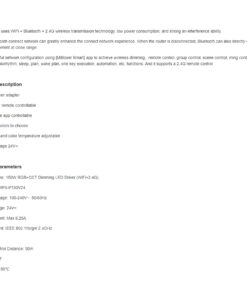 GloboStar® 71442 WP3-P150V24 Mi-BOXER DC Smart Wifi & RF 2.4Ghz Power Supply Τροφοδοτικό SELV & Controller / Dimmer All in One 3 Καναλιών AC100-240V σε DC 24V 3 x 2.1A 50W - Max 6.25A 150W - Αδιάβροχο IP67 RGB Μ22.5 x Π7.3 x Υ3.5cm - 5 Years Warranty 29 71442 15