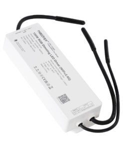 GloboStar® GloboStar® 71442 WP3-P150V24 Mi-BOXER DC Smart Wifi & RF 2.4Ghz Power Supply Τροφοδοτικό SELV & Controller / Dimmer All in One 3 Καναλιών AC100-240V σε DC 24V 3 x 2.1A 50W - Max 6.25A 150W - Αδιάβροχο IP67 RGB Μ22.5 x Π7.3 x Υ3.5cm - 5 Years Warranty