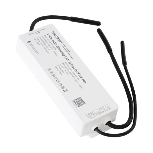 GloboStar® GloboStar® 71442 WP3-P150V24 Mi-BOXER DC Smart Wifi & RF 2.4Ghz Power Supply Τροφοδοτικό SELV & Controller / Dimmer All in One 3 Καναλιών AC100-240V σε DC 24V 3 x 2.1A 50W - Max 6.25A 150W - Αδιάβροχο IP67 RGB Μ22.5 x Π7.3 x Υ3.5cm - 5 Years Warranty