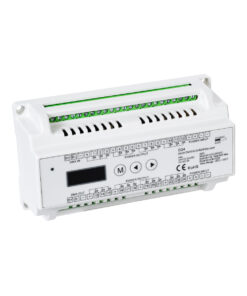 GloboStar® 71450 D24 SKYDANCE DC DMX & RDM Dimmer Din Rail Ράγας High Speed Controller / Decoder 24 Καναλιών DC 12-24V 24 x 3A 72W - Max 72.5A 1740W - IP20 Μ16 x Π9 x Υ6cm - 5 Years Warranty 16 71450 7
