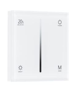 GloboStar® GloboStar® 71452 S1-T SKYDANCE AC Smart RF 2.4Ghz & Αφής - Touch Triac Dimming AC100-240V σε AC100-240V 1 x 1.5A 360W - Max 1.5A 360W - IP20 - Λευκό Σώμα - Μ8.5 x Π8.5 x Υ3.2cm - 5 Years Warranty