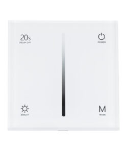 Alternative view of GloboStar® 71452 S1-T SKYDANCE AC Smart RF 2.4Ghz & Αφής - Touch Triac Dimming AC100-240V σε AC100-240V 1 x 1.5A 360W - Max 1.5A 360W - IP20 - Λευκό Σώμα - Μ8.5 x Π8.5 x Υ3.2cm - 5 Years Warranty