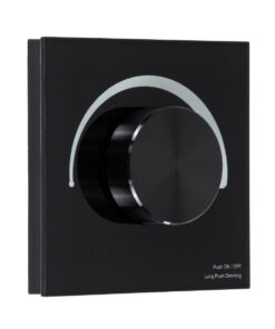 GloboStar® GloboStar® 71455 S1-K SKYDANCE AC Smart RF 2.4Ghz & Ροοστάτη - Push ON/OFF Triac Dimming AC100-240V σε AC100-240V 1 x 1.5A 360W - Max 1.5A 360W - IP20 - Μαύρο Σώμα - Μ8.5 x Π8.5 x Υ5cm - 5 Years Warranty