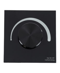 Alternative view of GloboStar® 71455 S1-K SKYDANCE AC Smart RF 2.4Ghz & Ροοστάτη - Push ON/OFF Triac Dimming AC100-240V σε AC100-240V 1 x 1.5A 360W - Max 1.5A 360W - IP20 - Μαύρο Σώμα - Μ8.5 x Π8.5 x Υ5cm - 5 Years Warranty