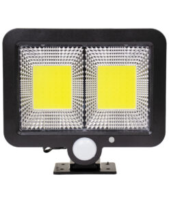 Alternative view of GloboStar® 71461 Αυτόνομος Ηλιακός Προβολέας LED 108 2 x COB 25W 1400lm με Ενσωματωμένη Μπαταρία 2400mAh - Φωτοβολταϊκό Πάνελ με Αισθητήρα Ημέρας-Νύχτας - PIR Αισθητήρα Κίνησης Αδιάβροχο IP65 Ψυχρό Λευκό 6000K