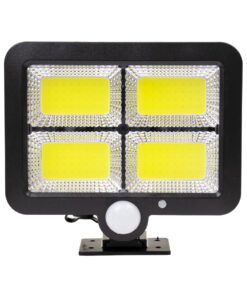 Alternative view of GloboStar® 71462 Αυτόνομος Ηλιακός Προβολέας LED 128 4 x COB 30W 1600lm με Ενσωματωμένη Μπαταρία 2400mAh - Φωτοβολταϊκό Πάνελ με Αισθητήρα Ημέρας-Νύχτας - PIR Αισθητήρα Κίνησης Αδιάβροχο IP65 Ψυχρό Λευκό 6000K